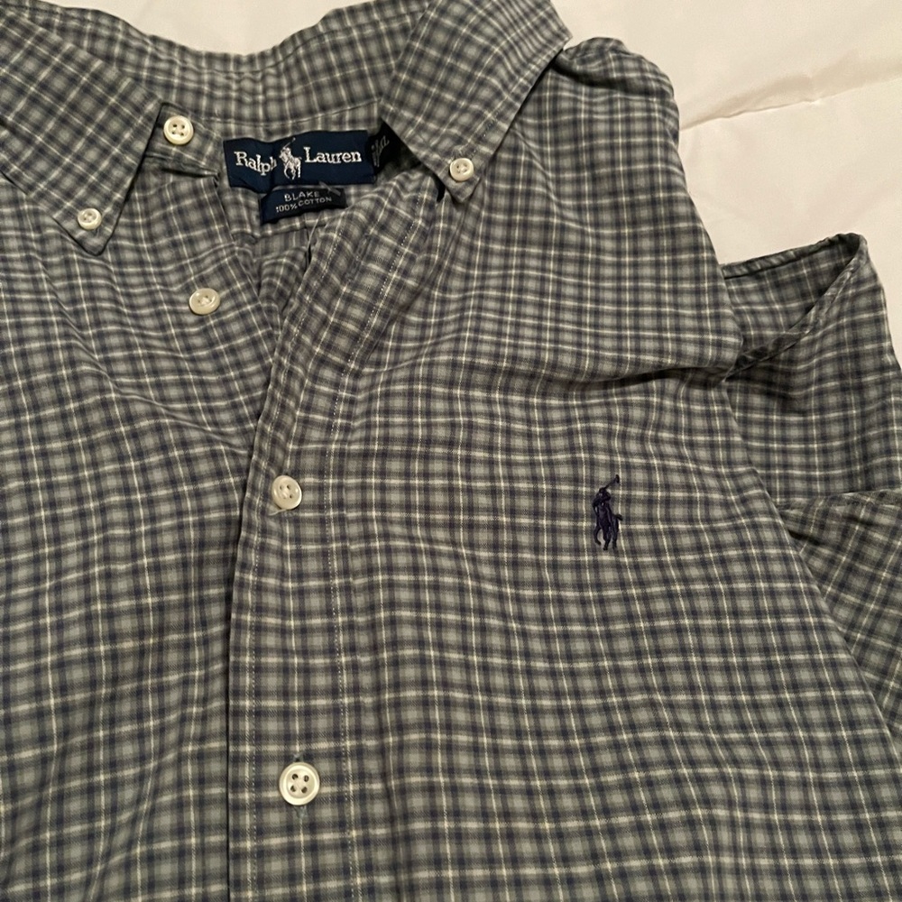✨ Ralph Lauren Long sleeve Blake button down dress shirt